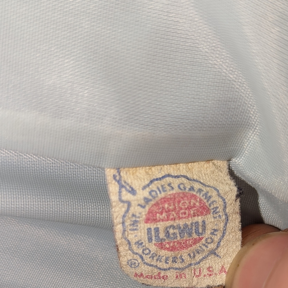Sears women's overcoat Large/medium Baby blue